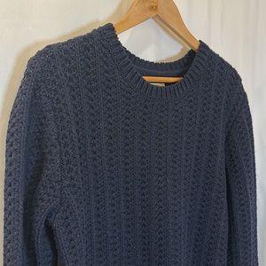 NUDIE JEANS men’s wool knit sweater Large